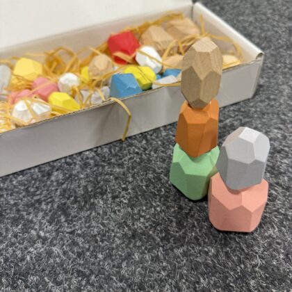 Statybinių kaladėlių rinkinys, 36 vnt