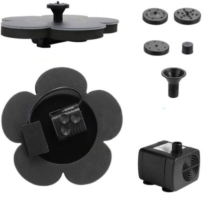 Fontano siurblys "Lelija" su saulės baterija, 152 mm