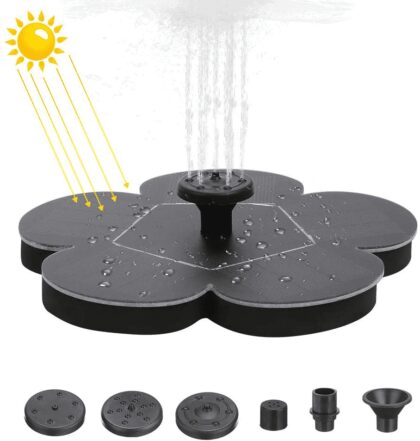Fontano siurblys "Lelija" su saulės baterija, 152 mm