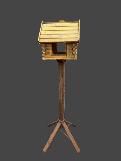 Paukščių lesyklėlė "Kukutis" su stovu_ekspozicinė prekė - Image 6