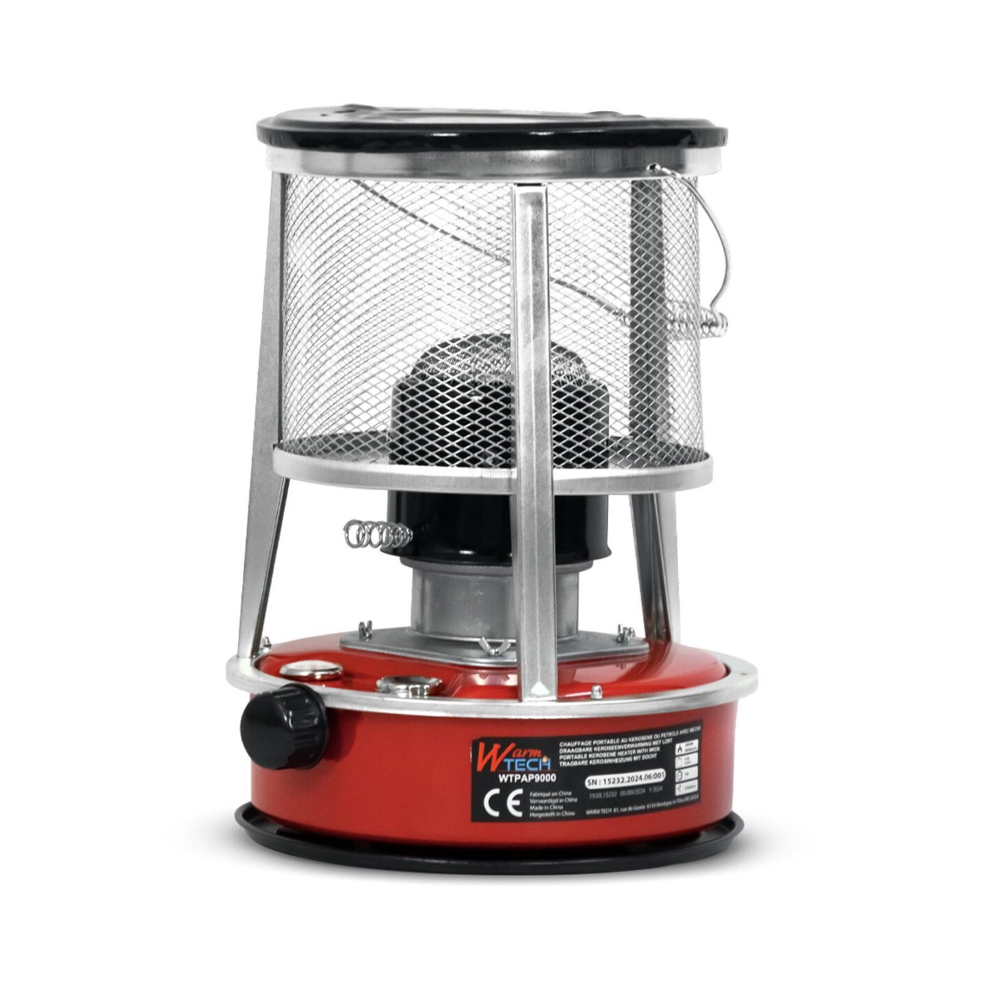Žibalinis šildytuvas Warmtech, 4,6 l - Image 1
