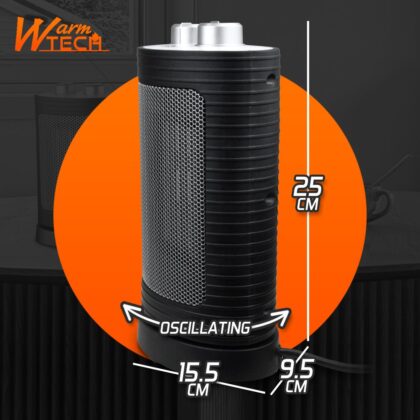Elektrinis šildytuvas su ventiliatoriumi, 1500 W - Image 5