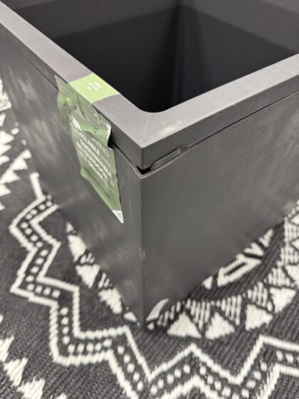 Vazonas „Antracitas” su vandens rezervuaru, 39 cm - prekė su defektu - Image 2