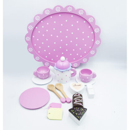 Medinis vaikiškas komplektas „Arbatėlė”