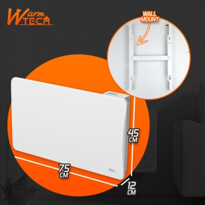 Keraminis - inercinis šildytuvas 1500 W, baltas - Image 5