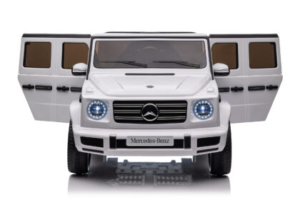 Vaikiškas elektromobilis "Mercedes G500", baltas - Image 3