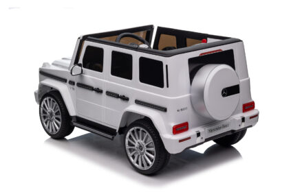 Vaikiškas elektromobilis "Mercedes G500", baltas - Image 9