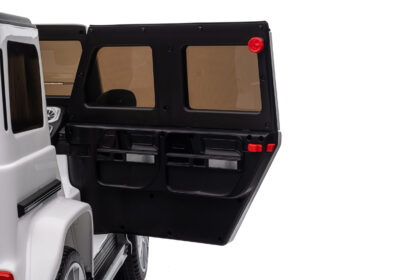 Vaikiškas elektromobilis "Mercedes G500", baltas - Image 4