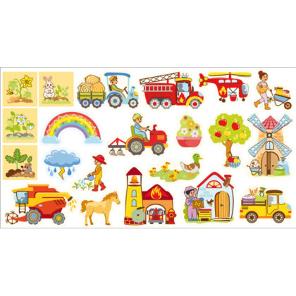 Mega Magnetic Board skaičiai kaime