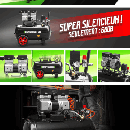 Tylusis kompresorius 50L-1Hp