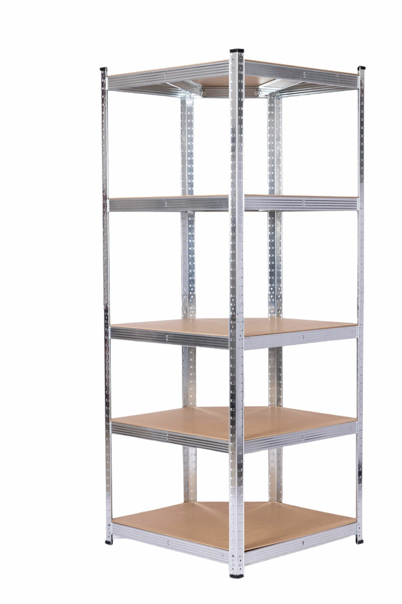 Kampinė sandėliavimo lentyna – stelažas 180x70x70x40 cm, 175 kg