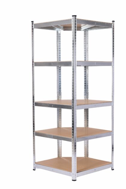 Kampinė sandėliavimo lentyna – stelažas 180x70x70x40 cm, 175 kg