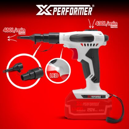 Akumuliatorinis oro kompresorius X-PERFORMER, XPINFLA20LI - Image 3