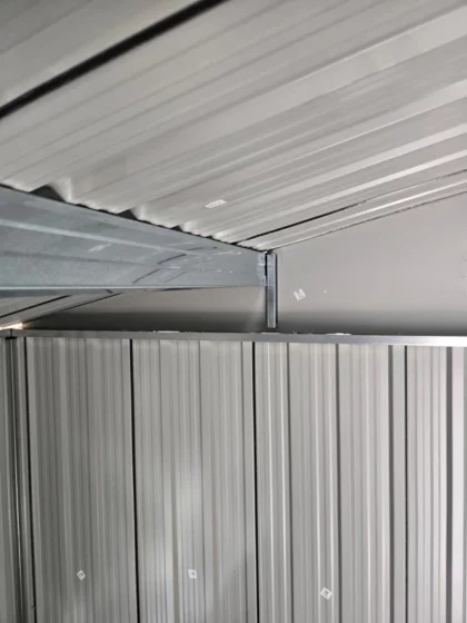 Metalinis sandėliukas, 3,82 m2, antracito