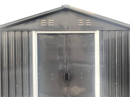 Metalinis sandėliukas, 9,73 m2, antracito