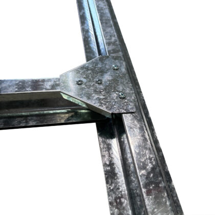 Pagrindas metaliniam sandėliukui, 11,7 m2