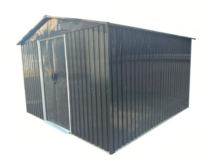 Metalinis sandėliukas, 11,7 m2, antracitas