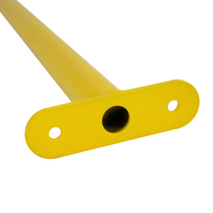 Metalinis skersinis 90 cm, geltonas